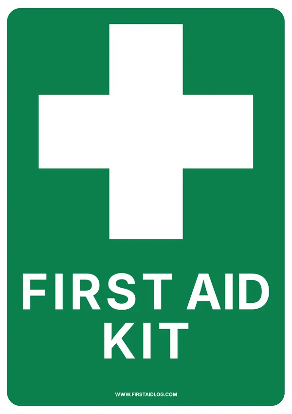 First Aid Kit sign
